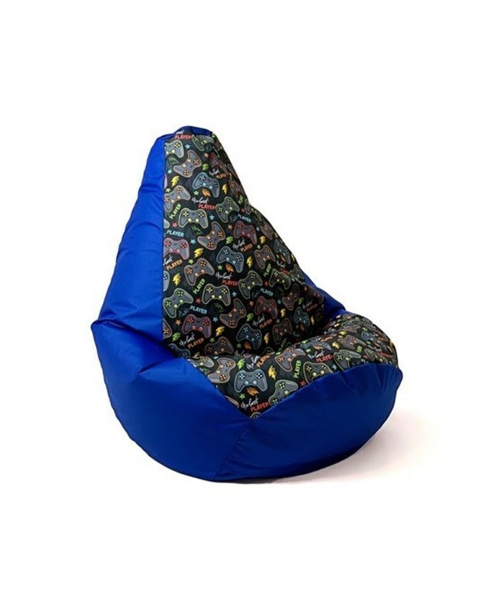 Puff GO GIFT Azzurro Oxford tejido antidesgarros 105 x 80 cm Puff GO GIFT Azzurro Oxford tejido antidesgarros 105 x 80 cm