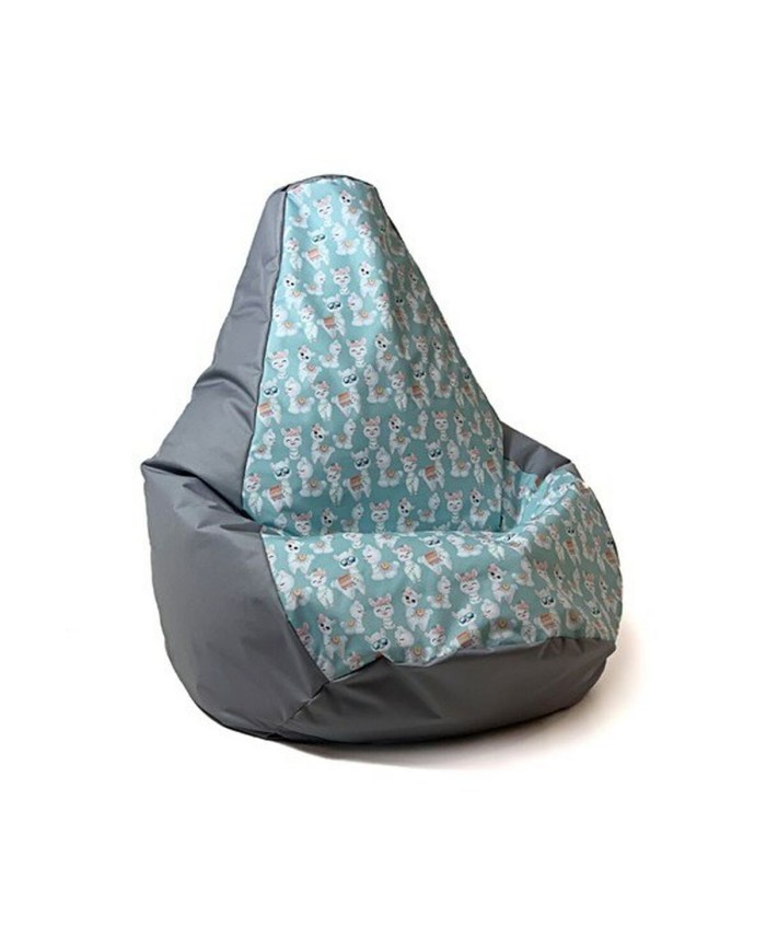 Puff GO GIFT Grigio 130 x 90 cm Pera Puff GO GIFT Grigio 130 x 90 cm Pera