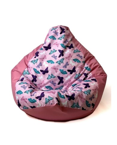 Puff GO GIFT Rosa scuro 130 x 90 cm Pera