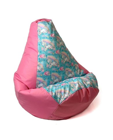 Puff GO GIFT Rosa 140 x 100 cm Pera