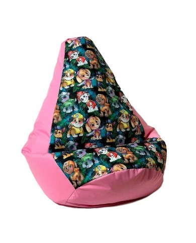 Puff GO GIFT Rosa Oxford tejido antidesgarros PAW Patrol - La squadra dei cuccioli 105 x 80 cm Puff GO GIFT Rosa Oxford tejido antidesgarros PAW Patrol - La squadra dei cuccioli 105 x 80 cm