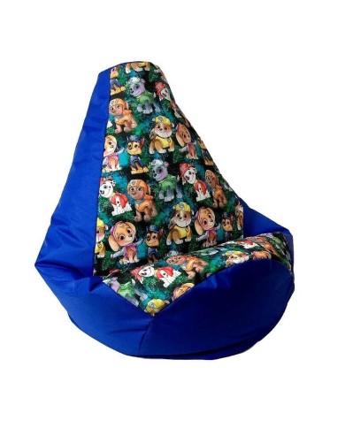 Puff GO GIFT Azzurro Oxford tejido antidesgarros PAW Patrol - La squadra dei cuccioli 130 x 90 cm Puff GO GIFT Azzurro Oxford tejido antidesgarros PAW Patrol - La squadra dei cuccioli 130 x 90 cm