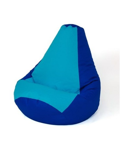 Puff GO GIFT Azzurro Rosso Granato Oxford tejido antidesgarros 130 x 90 cm Puff GO GIFT Azzurro Rosso Granato Oxford tejido antidesgarros 130 x 90 cm