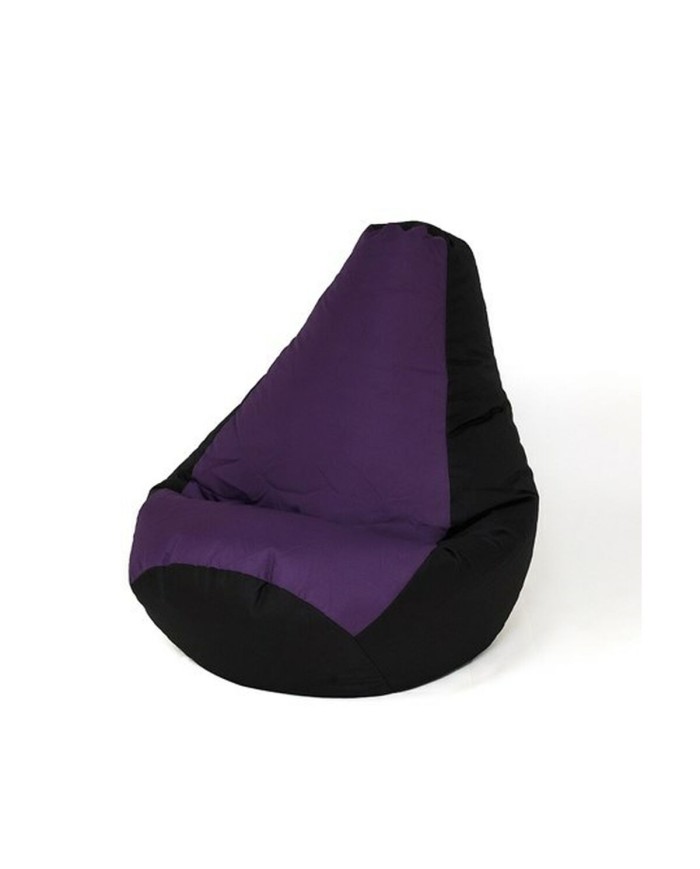 Puff GO GIFT Nero Porpora 105 x 80 cm Pera Puff GO GIFT Nero Porpora 105 x 80 cm Pera