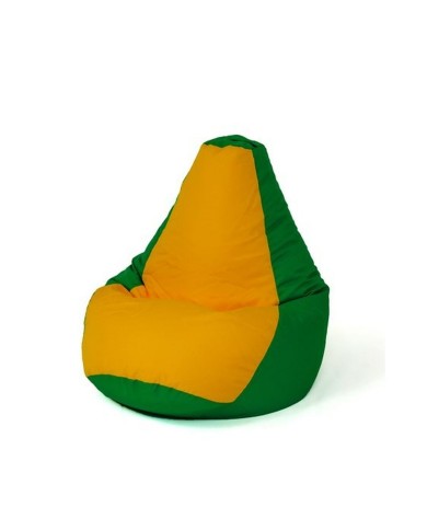 Puff GO GIFT Giallo Verde 105 x 80 cm Pera