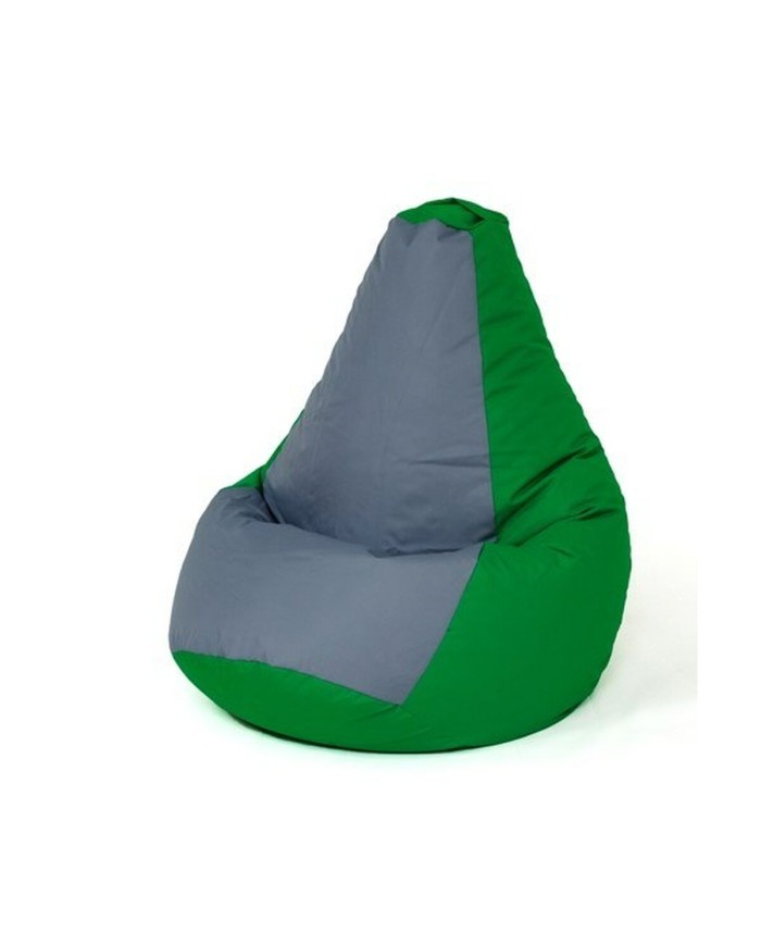 Puff GO GIFT Verde Grigio 130 x 90 cm Pera