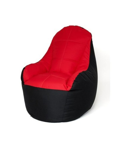 Puff GO GIFT Nero Rosso Oxford tejido antidesgarros Puff GO GIFT Nero Rosso Oxford tejido antidesgarros