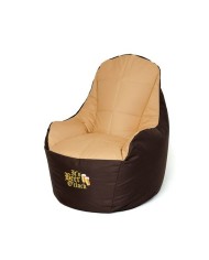 Puff GO GIFT Beige Bronce Oxford tejido antidesgarros Puff GO GIFT Beige Bronce Oxford tejido antidesgarros