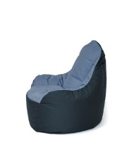 Puff GO GIFT Grigio Grafite Oxford tejido antidesgarros