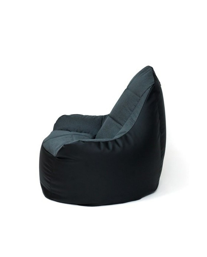 Puff GO GIFT Nero Grafite Oxford tejido antidesgarros