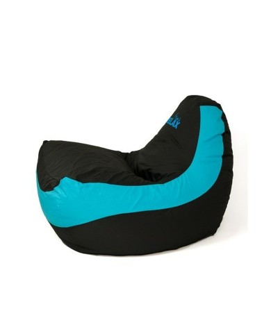 Puff GO GIFT Azzurro Nero Oxford tejido antidesgarros 140 x 100 x 100 cm 140 x 100 cm Puff GO GIFT Azzurro Nero Oxford tejido antidesgarros 140 x 100 x 100 cm 140 x 100 cm