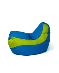 Puff GO GIFT Azzurro Verde Oxford tejido antidesgarros 140 x 100 x 100 cm 140 x 100 cm