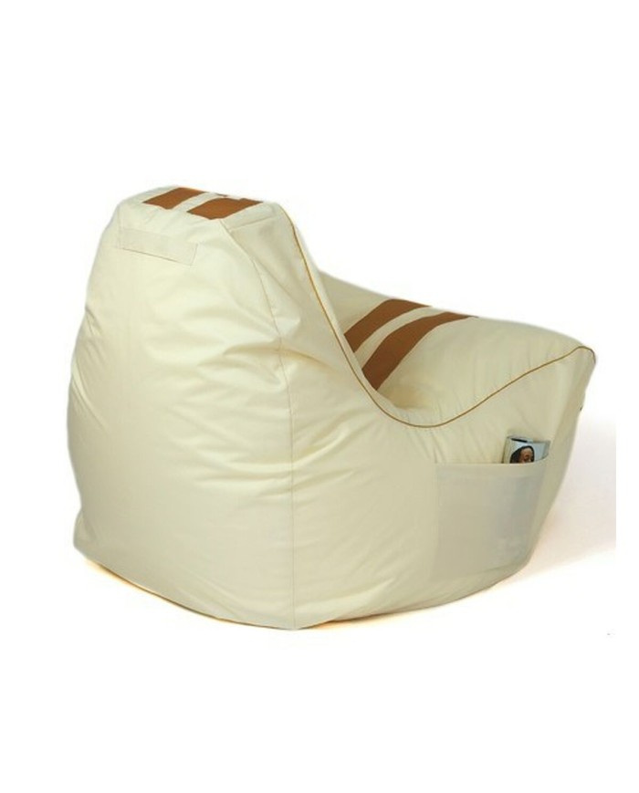 Puff GO GIFT Oro Beige Oxford tejido antidesgarros 140 x 100 x 100 cm 140 x 100 cm