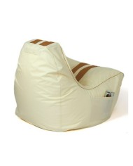 Puff GO GIFT Oro Beige Oxford tejido antidesgarros 140 x 100 x 100 cm 140 x 100 cm