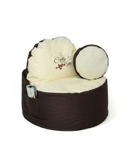 Puff GO GIFT Oro Beige Oxford tejido antidesgarros 140 x 100 x 100 cm 140 x 100 cm