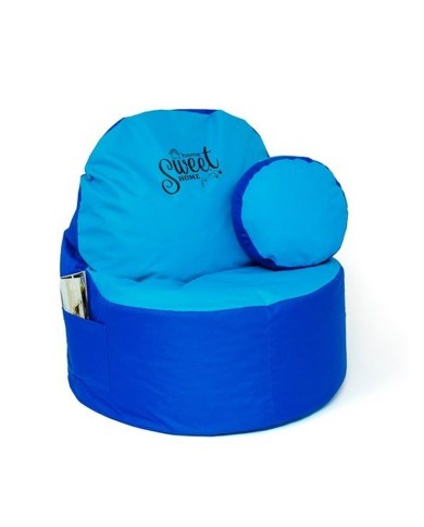 Puff GO GIFT Azzurro Oxford tejido antidesgarros 120 x 80 x 80 cm Puff GO GIFT Azzurro Oxford tejido antidesgarros 120 x 80 x 80 cm