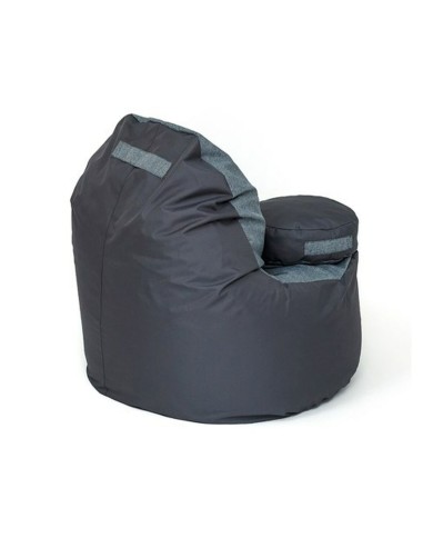 Puff GO GIFT Grigio Grafite Oxford tejido antidesgarros 120 x 80 x 80 cm Puff GO GIFT Grigio Grafite Oxford tejido antidesgarros 120 x 80 x 80 cm