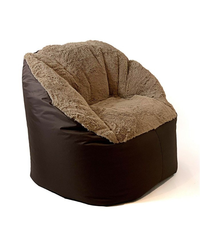 Puff GO GIFT Caffè Oxford tejido antidesgarros