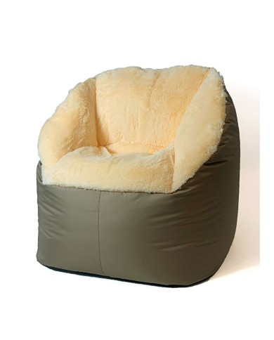 Puff GO GIFT Crema Oxford tejido antidesgarros Puff GO GIFT Crema Oxford tejido antidesgarros