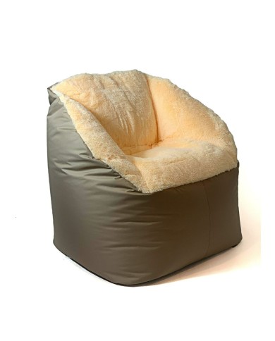 Puff GO GIFT Crema Oxford tejido antidesgarros Puff GO GIFT Crema Oxford tejido antidesgarros