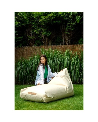 Puff GO GIFT Beige Oxford tejido antidesgarros Puff GO GIFT Beige Oxford tejido antidesgarros