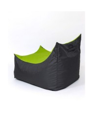 Puff GO GIFT Nero Verde Oxford tejido antidesgarros Puff GO GIFT Nero Verde Oxford tejido antidesgarros