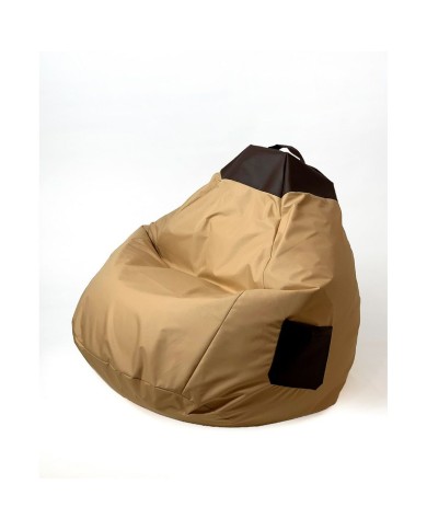 Puff GO GIFT Crema Bronce Oxford 140 x 100 cm Puff GO GIFT Crema Bronce Oxford 140 x 100 cm