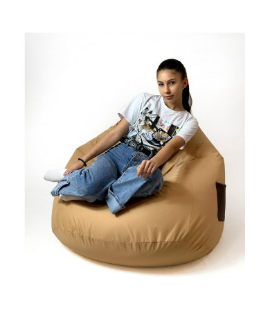 Puff GO GIFT Crema Bronce Oxford 140 x 100 cm Puff GO GIFT Crema Bronce Oxford 140 x 100 cm