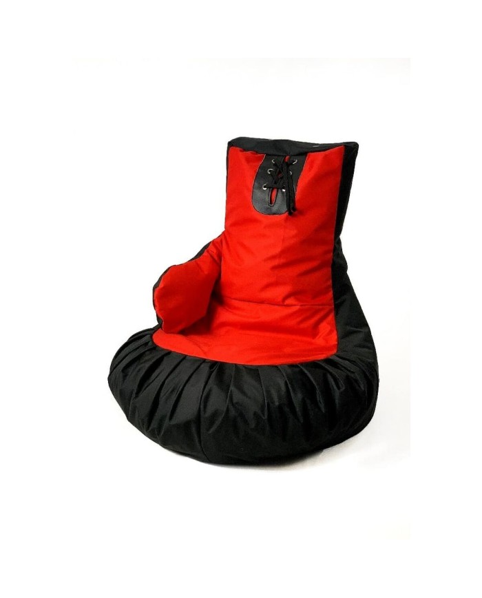Puff GO GIFT Nero Rosso Oxford Guantone da boxe 130 x 90 cm Puff GO GIFT Nero Rosso Oxford Guantone da boxe 130 x 90 cm