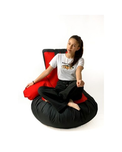 Puff GO GIFT Nero Rosso Oxford Guantone da boxe 130 x 90 cm