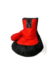Puff GO GIFT Nero Rosso Oxford Guantone da boxe 130 x 90 cm Puff GO GIFT Nero Rosso Oxford Guantone da boxe 130 x 90 cm