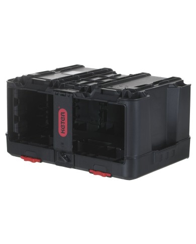 Cassetta degli Attrezzi Keter Stack'N'Roll Policarbonato 48,1 x 23,3 x 33,2 cm Cassetta degli Attrezzi Keter Stack'N'Roll Policarbonato 48,1 x 23,3 x 33,2 cm