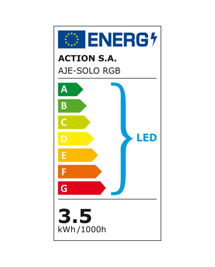 Lampada da scrivania Activejet AJE-SOLO RGB Bianco Plastica 2,8 x 43,5 x 8 cm Lampada da scrivania Activejet AJE-SOLO RGB Bianco Plastica 2,8 x 43,5 x 8 cm