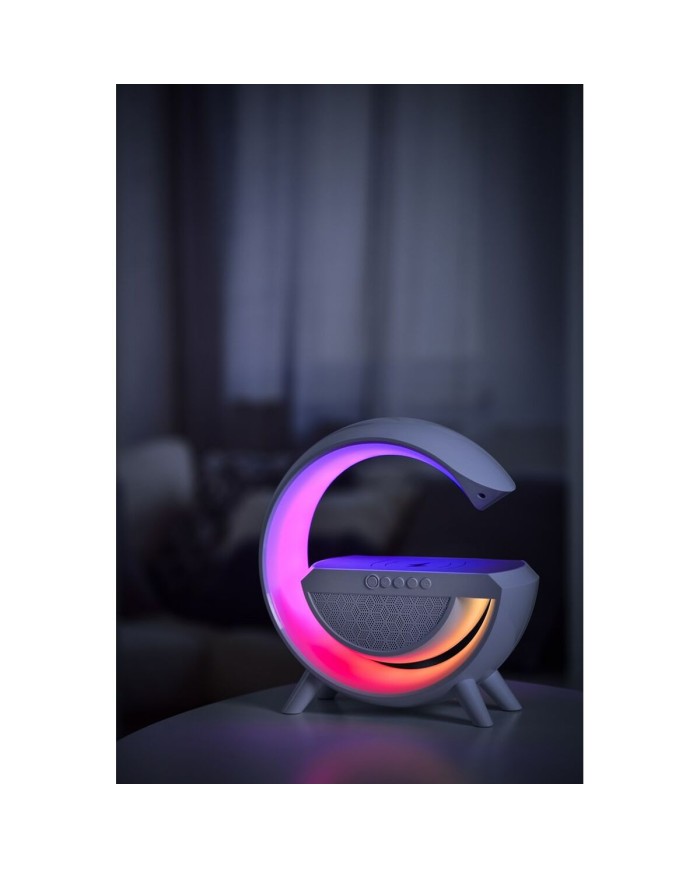 Lampada da scrivania Activejet AJE-SOLO RGB Bianco Plastica 2,8 x 43,5 x 8 cm Lampada da scrivania Activejet AJE-SOLO RGB Bianco Plastica 2,8 x 43,5 x 8 cm