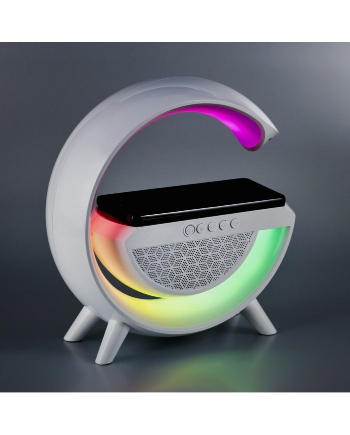 Lampada da scrivania Activejet AJE-SOLO RGB Bianco Plastica 2,8 x 43,5 x 8 cm Lampada da scrivania Activejet AJE-SOLO RGB Bianco Plastica 2,8 x 43,5 x 8 cm