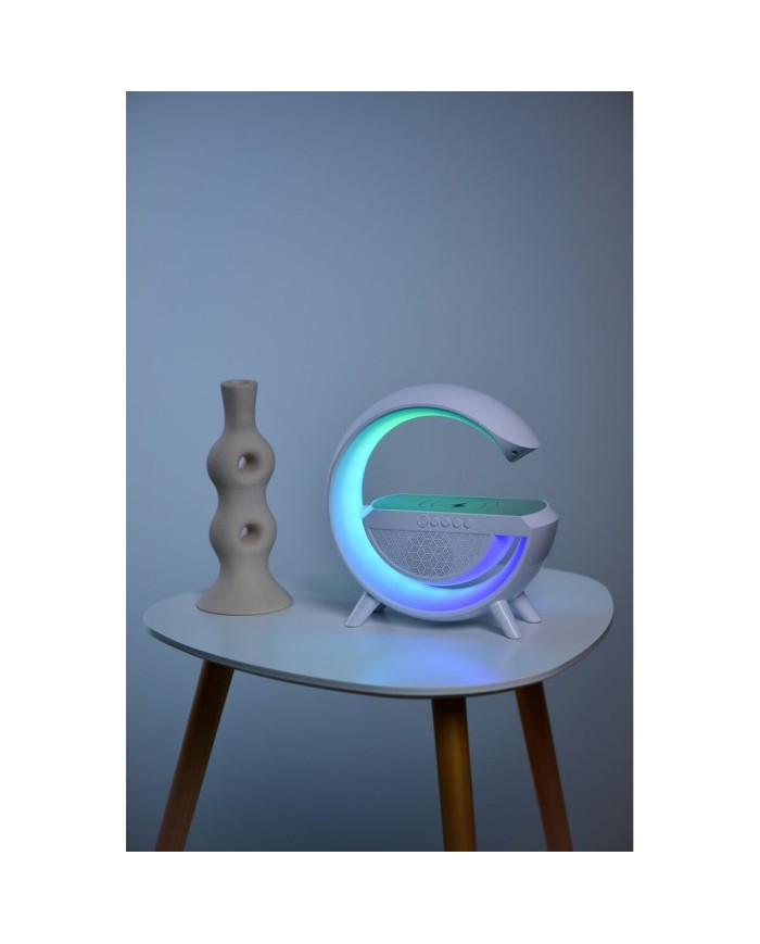 Lampada da scrivania Activejet AJE-SOLO RGB Bianco Plastica 2,8 x 43,5 x 8 cm Lampada da scrivania Activejet AJE-SOLO RGB Bianco Plastica 2,8 x 43,5 x 8 cm