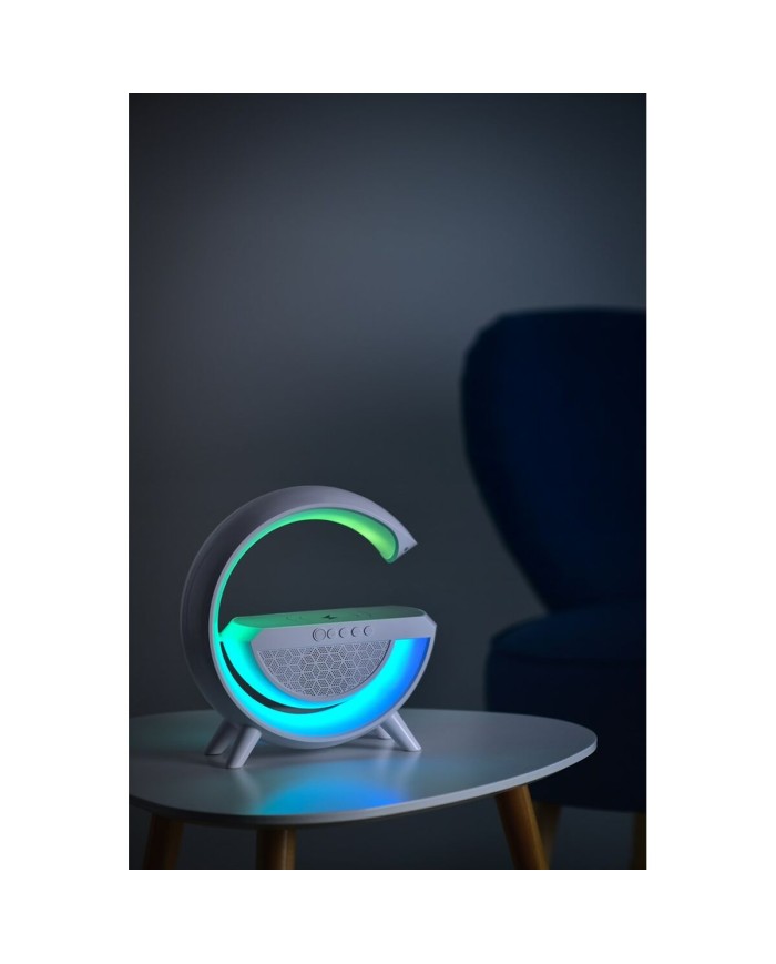 Lampada da scrivania Activejet AJE-SOLO RGB Bianco Plastica 2,8 x 43,5 x 8 cm Lampada da scrivania Activejet AJE-SOLO RGB Bianco Plastica 2,8 x 43,5 x 8 cm