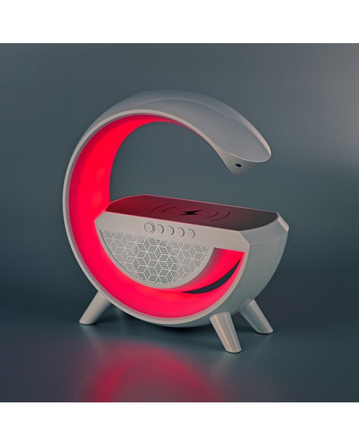 Lampada da scrivania Activejet AJE-SOLO RGB Bianco Plastica 2,8 x 43,5 x 8 cm Lampada da scrivania Activejet AJE-SOLO RGB Bianco Plastica 2,8 x 43,5 x 8 cm