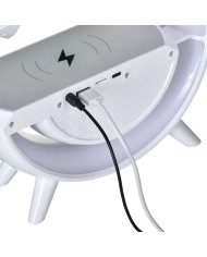 Lampada da scrivania Activejet AJE-SOLO RGB Bianco Plastica 2,8 x 43,5 x 8 cm Lampada da scrivania Activejet AJE-SOLO RGB Bianco Plastica 2,8 x 43,5 x 8 cm