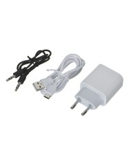 Lampada da scrivania Activejet AJE-SOLO RGB Bianco Plastica 2,8 x 43,5 x 8 cm Lampada da scrivania Activejet AJE-SOLO RGB Bianco Plastica 2,8 x 43,5 x 8 cm