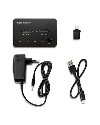 Base di ricarica Qoltec 50310 Base di ricarica Qoltec 50310