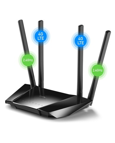 Router Cudy LT400_EU Nero RJ45 Wi-Fi 4