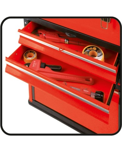 Cassetta degli Attrezzi Yato YT-09107 Metallo Acciaio Cassetta degli Attrezzi Yato YT-09107 Metallo Acciaio