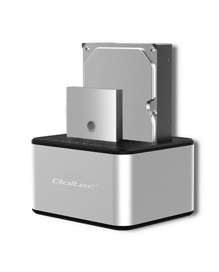 Base di ricarica Qoltec 50316 Base di ricarica Qoltec 50316