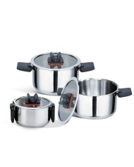 Set da Cucina AEG A9OZS10 Argentato Acciaio 8 Pezzi