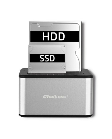 Base di ricarica Qoltec 50316 Base di ricarica Qoltec 50316