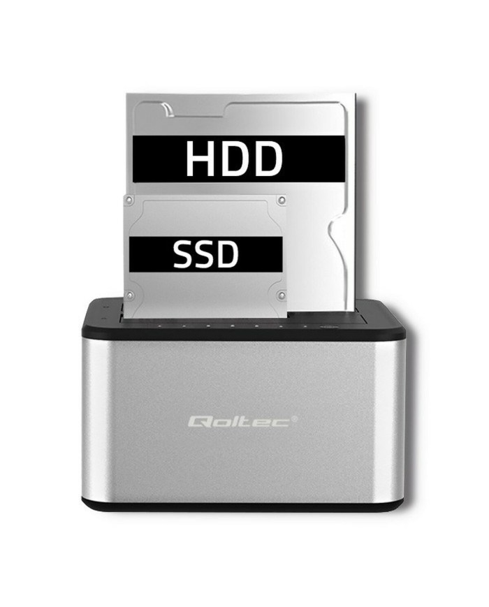 Base di ricarica Qoltec 50316 Base di ricarica Qoltec 50316