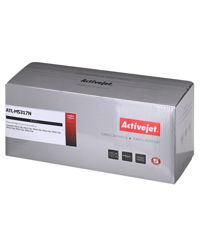 Toner Compatibile Activejet Lexmark 51B2000 Nero