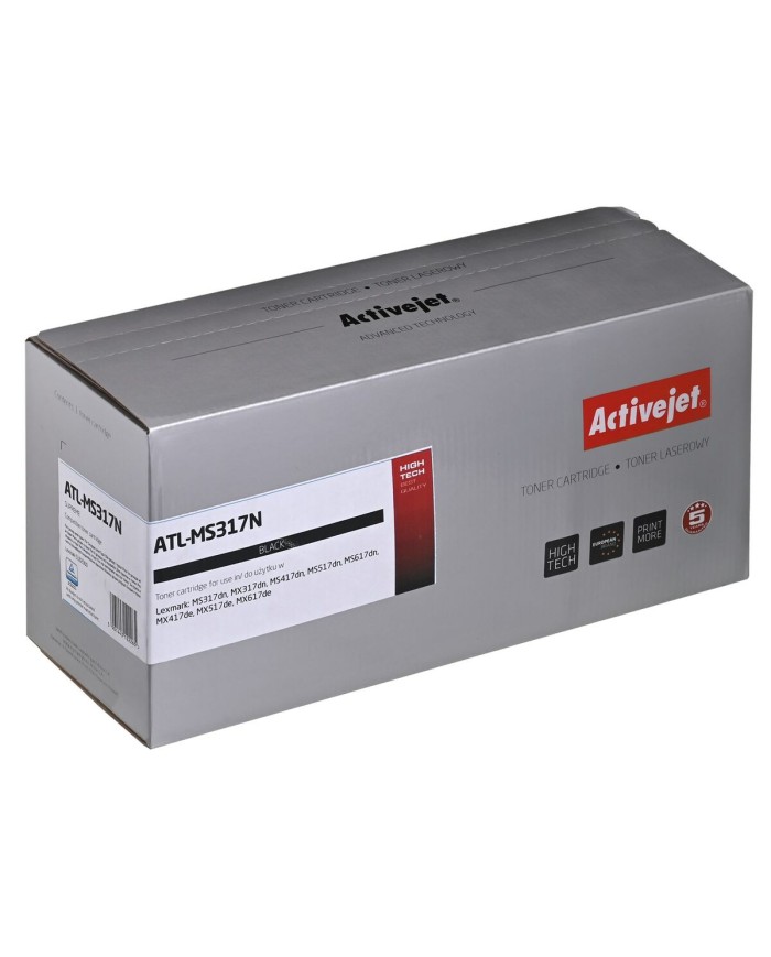 Toner Compatibile Activejet Lexmark 51B2000 Nero