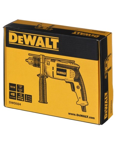Trapano a Percussione Dewalt DWD024 650 W Trapano a Percussione Dewalt DWD024 650 W